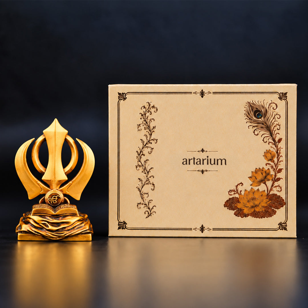 Khanda Sahib With Premium Packaging